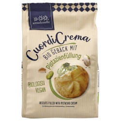 Gebäck mit Pistazienfüllung