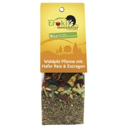 Waldpilz-Pfanne mit Hafer-Reis & Estragon