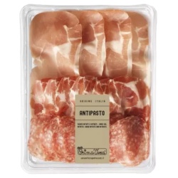 Antipasto aus Salami, Coppa & Rohschinken