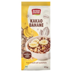Kakao-Bananen-Müsli