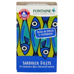 Sardinenfilets ohne Gräten in Olivenöl