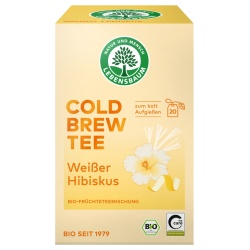 Cold Brew Tee Weißer Hibiskus im Beutel