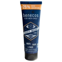 benecos Bio-Duschgel 3in1 "for men only", 250 ml