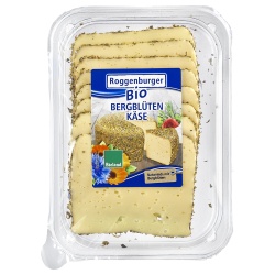 Image of BergblÃ¼tenkÃ¤se, geschnitten, laktosefrei
