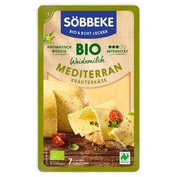 Image of Mediterran-Kräuterkäse, geschnitten, laktosefrei