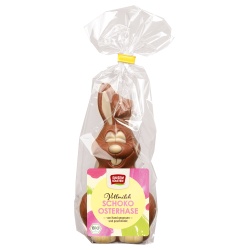 Vollmilch-Osterhase, geschminkt