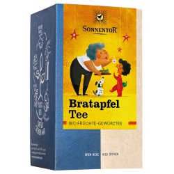 Bratapfel-Tee im Beutel