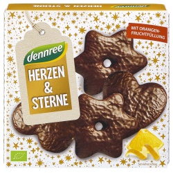 Lebkuchenmischung Herzen & Sterne