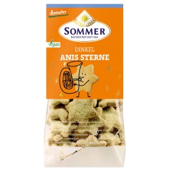 Dinkel-Anis-Sterne, vegan