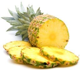 Sonnenverwöhnte Ananas