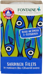 Fischkonserven: Sardinenfilet in Olivenöl